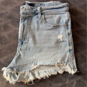 Hollister Ultra High Rised Mom Shorts